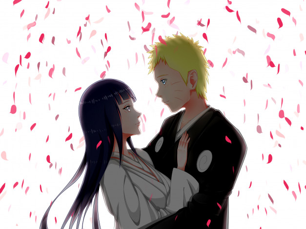 Обои картинки фото аниме, naruto, пара