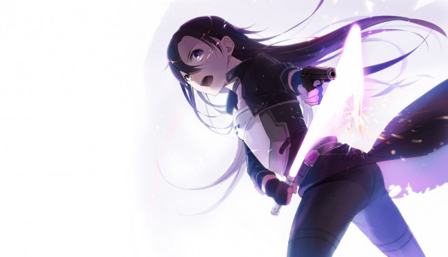 Обои картинки фото аниме, sword art online, кирито