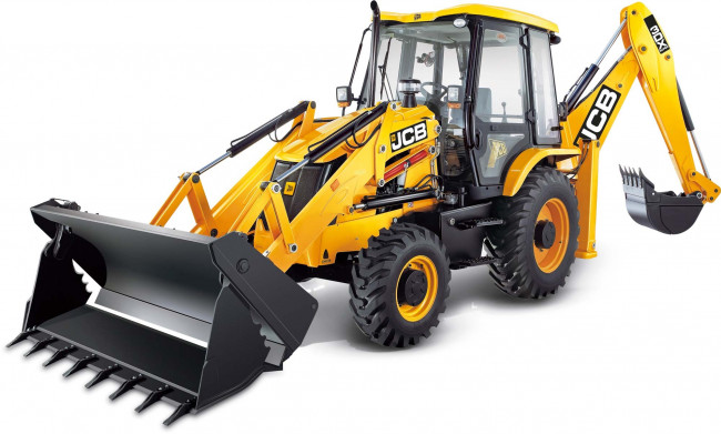 Обои картинки фото техника, фронтальные погрузчики, jcb