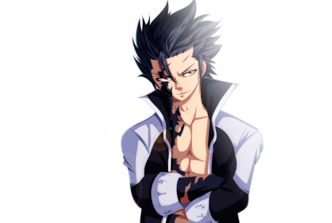 Обои картинки фото аниме, fairy tail, грей