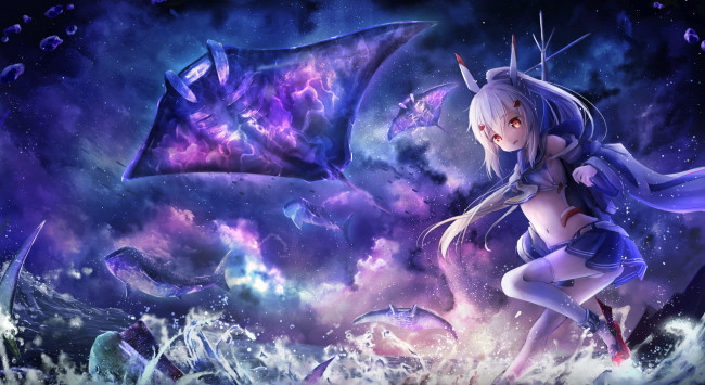 Обои картинки фото аниме, azur lane, azur, lane