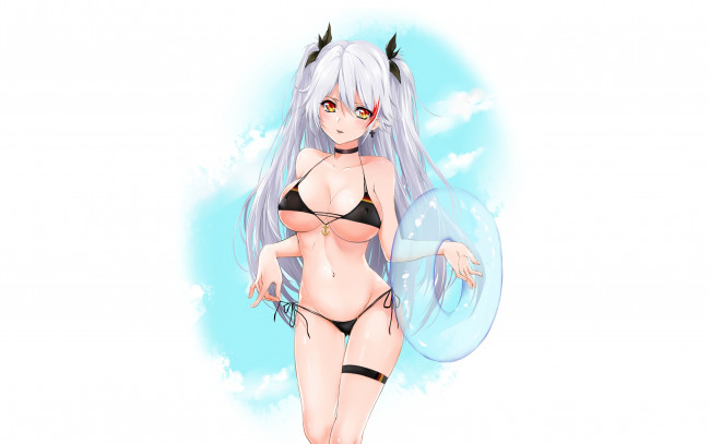 Обои картинки фото аниме, unknown,  другое , взгляд, девушка, фон