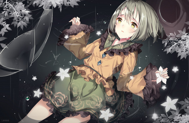 Обои картинки фото аниме, touhou, komeiji, koishi