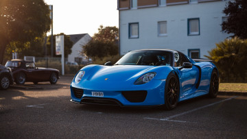 Картинка автомобили porsche 918