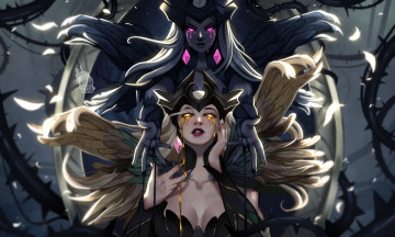 Картинка видео+игры league+of+legends leblanc темная светлая