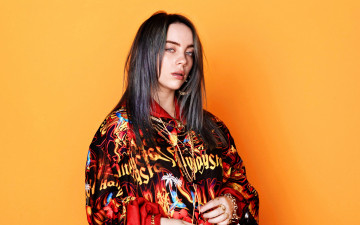 обоя billie eilish, музыка, billie, eilish
