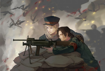 Картинка аниме hetalia +axis+powers хеталия и страны оси