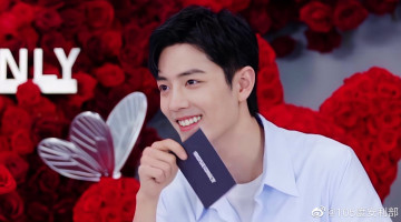 Картинка мужчины xiao+zhan актер розы бабочка презентация карточка