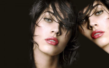 обоя девушки, megan fox, актриса, лицо