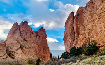 Картинка garden+of+the+gods colorado природа горы garden of the gods