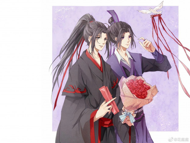 Обои картинки фото аниме, mo dao zu shi, the, untamed, неукротимый, повелитель, чэньцин, мосян, тунсю, mo, dao, zu, shi, магистр, дьявольского, культа