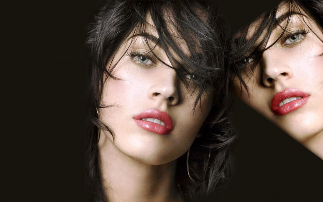 Обои картинки фото девушки, megan fox, актриса, лицо