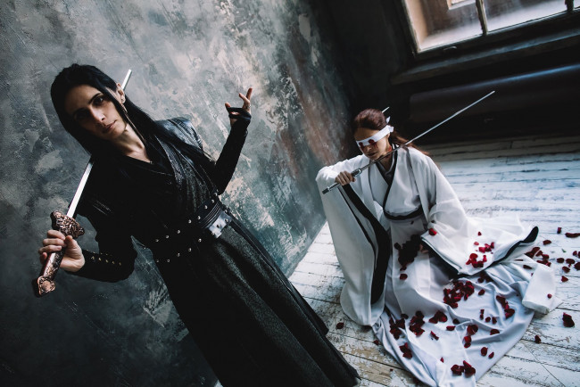 Обои картинки фото сюэ ян и сяо синчень, мужчины, - креатив,  косплей, the, untamed, неукротимый, повелитель, чэньцин, мосян, тунсю, mo, dao, zu, shi, магистр, дьявольского, культа