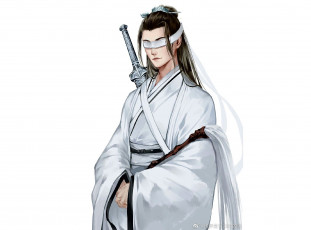 Картинка аниме mo+dao+zu+shi сяо сичень повязка