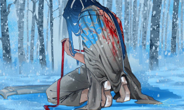 Картинка аниме mo+dao+zu+shi лань ванцзы