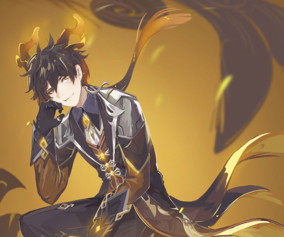 Обои картинки фото аниме, genshin impact, genshin, impact