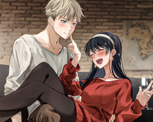 Обои картинки фото аниме, spy x family, spy, x, family