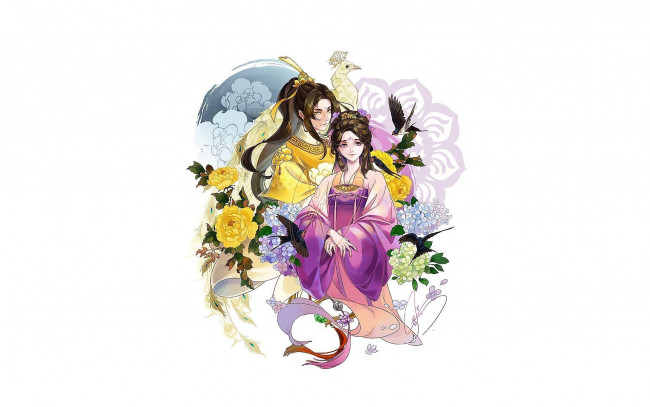 Обои картинки фото аниме, mo dao zu shi, цзинь, цзысюань, цзян, яньли