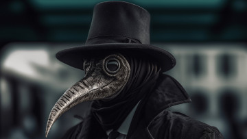 Картинка 3д+графика другое+ other нейросети графика нейроарт ai art нейронные сети рисунки нейро искусство чумная маска