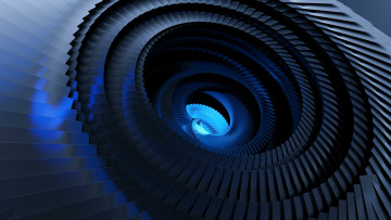 Картинка 3д+графика другое+ other спираль