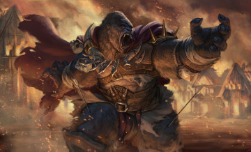 Картинка фэнтези существа горилла