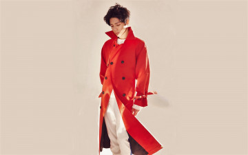 Картинка мужчины hou+ming+hao актер плащ