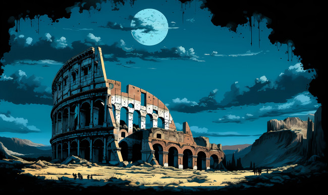 Обои картинки фото фэнтези, иные миры,  иные времена, нейросети, графика, нейроарт, ai, art, нейронные, сети, рисунки, нейро, искусство