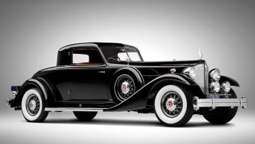 Картинка автомобили классика черный ретро