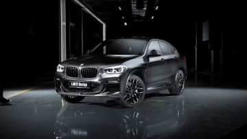 Картинка bmw+x4+suv автомобили bmw черный гараж