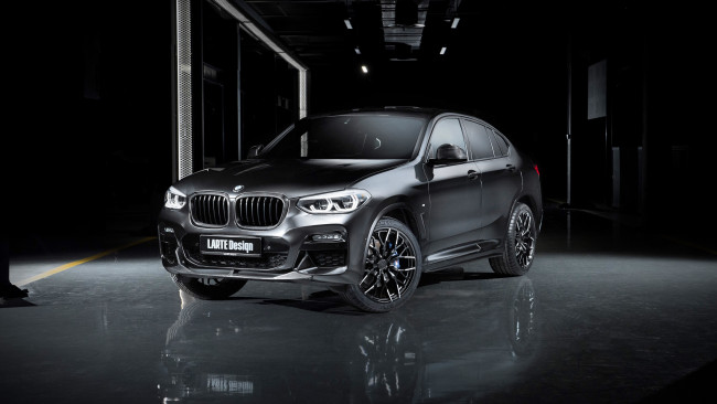 Обои картинки фото bmw x4 suv, автомобили, bmw, черный, гараж