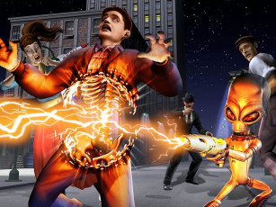 Картинка destroy all humans видео игры