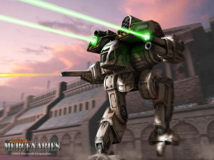 Картинка mechwarrior видео игры mercenaries