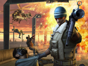 обоя mercenaries, видео, игры, playground, of, destruction