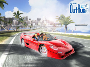 Картинка outrun видео игры