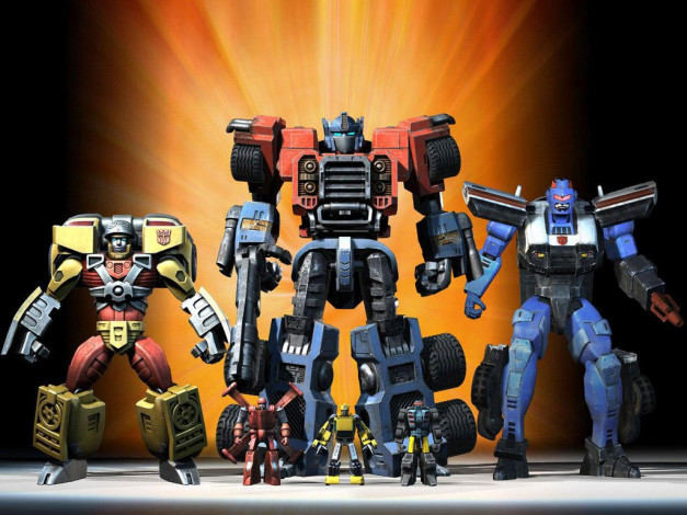 Обои картинки фото transformers, видео, игры, the, game