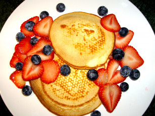 Картинка еда блины оладьи