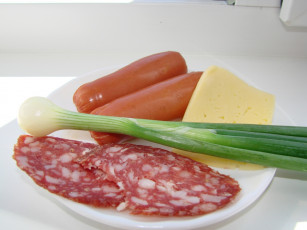 Картинка еда колбасные изделия