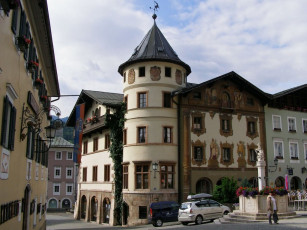 Картинка города здания дома