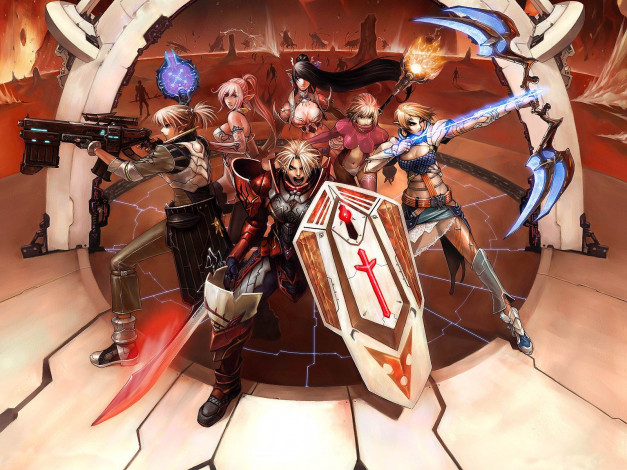 Обои картинки фото видео, игры, rf, online