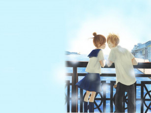 обоя аниме, bokura, ga, ita