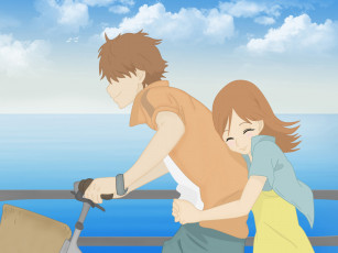 обоя аниме, bokura, ga, ita