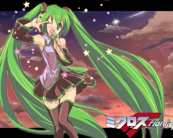 Обои картинки фото аниме, vocaloid