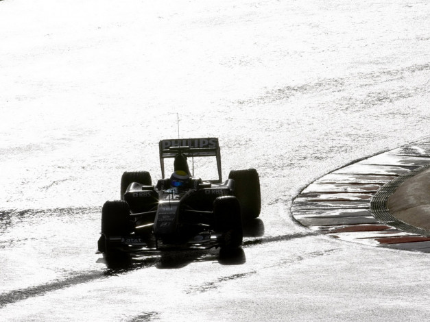 Обои картинки фото f1, tests, 2009, спорт, формула