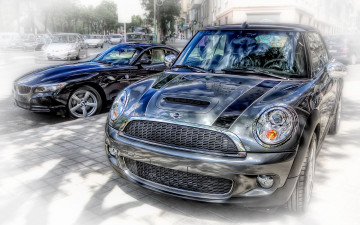 Картинка автомобили разные вместе