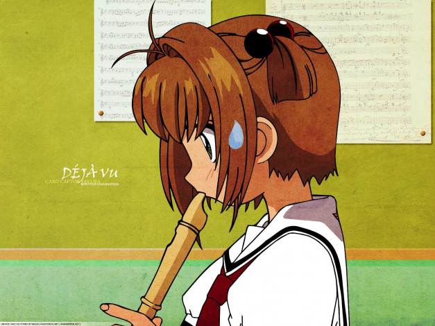 Обои картинки фото аниме, card, captor, sakura