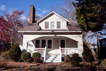 Картинка города здания дома