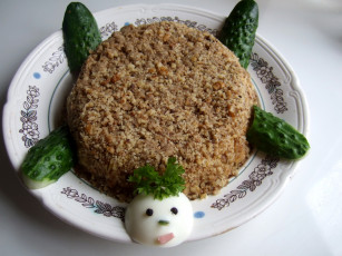 Картинка еда салаты закуски салат черепаха украшение