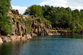 Картинка дания копенгаген природа реки озера река зона отдыха обрыв