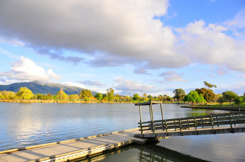 Картинка природа реки озера lake elizabeth ca