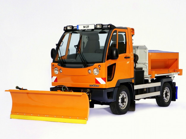 Обои картинки фото техника, снегоуборочная, multicar